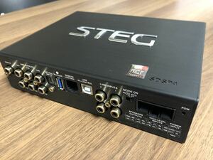 STEG SDSP4 50Wx4chパワーアンプ内蔵6chDSP デジタルシグナルプロセッサー 展示品