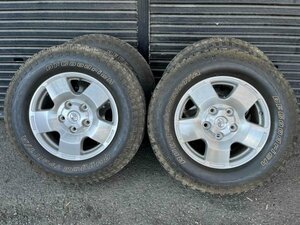 トヨタ純正ホイール タンドラ / セコイア ５×１５０　275/65R18　中古タイヤ / 4本 / No.962 /