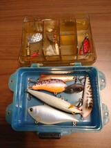 釣り　フィッシング　Fishing　ルアー ルアーセット　ミノー　スピナー　中古品_画像6