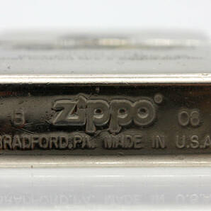 ZIPPO ジッポ 2008年製 ZIPPO CAR ジッポカー オイルライター シルバーの画像3