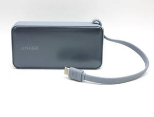 Anker アンカー Nano Power Bank ナノパワーバンク モバイルバッテリー A1259 (30W, Built-In USB-C Cable)