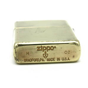 ZIPPO ジッポ ARMOUR アーマーケース ゴールド オイルライター 2002年製の画像4