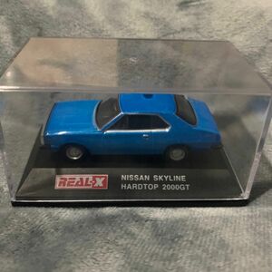 REAL-X SKYLINE スカイラインヒストリーズコレクション　ジャパン　イエロー　中古ジャンク品