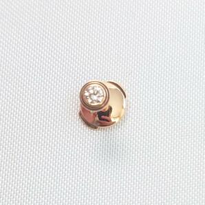 【美品】Cartier カルティエ ダムール ピアス ピンクゴールドXS 片耳用