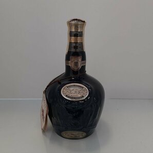 ★【古酒】ロイヤルサルート ROYAL SALUTE 21年 21YEAROLD 青 ブレンデッド スコッチウイスキー 700ml/40度【未開封】｛sk2313｝の画像1