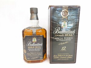 ★【古酒】バランタイン Ballantine's 12年 ゴールドシール ウイスキー 700ml/40%【未開封】｛sk2382｝