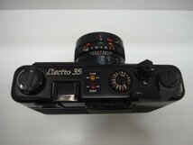 ★ヤシカ YASHICA Electoro35 フィルムカメラ 1:1.7 F＝45㎜ シャッター確認済み ジャンク【中古】｛dgs3791｝_画像4