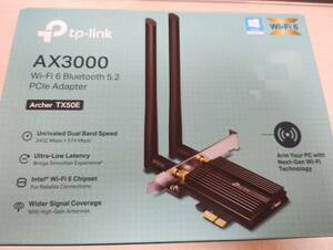 Archer TX50E ax3000 WiFi Bluetooth PCIeアダプター