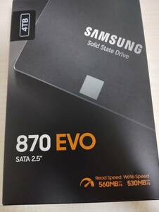 SAMSUNG SSD 870 EVO 4TB MZ-77E4T0B/IT 中古正常動作