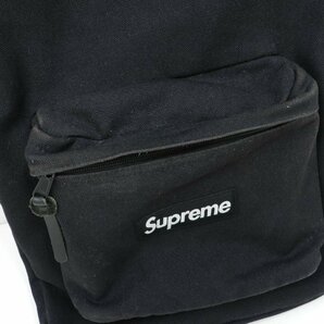 シュプリーム キャンバス バックパック リュックサック ブラック バッグ Supreme ジャンク品[C128U088]の画像4