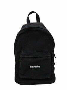 シュプリーム キャンバス バックパック リュックサック ブラック バッグ Supreme ジャンク品[C128U088]