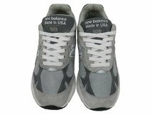 ニューバランス MR993GL 26.0cm グレー スニーカー NEW BALANCE 中古品[C153U091]_画像2