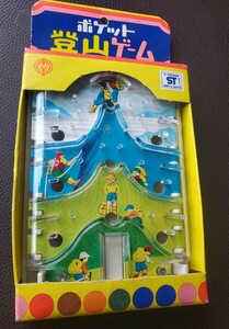  карман альпинизм игра Showa Retro . игрушка дагаси магазин 10 иен игра альпинизм игра 