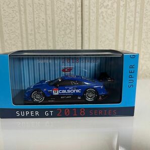 エブロ　1/43 スーパーgt カルソニックインパル　gt-r r35 2018 EBBRO