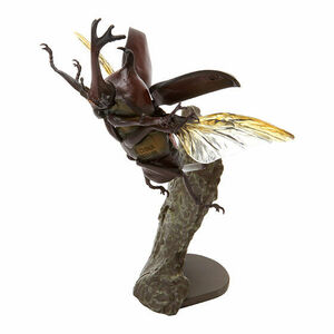 ヤマトカブトムシ 飛型 いきもの大図鑑 ミニコレクション 昆虫 01 かぶとむし くわがた クワガタ ガシャポン