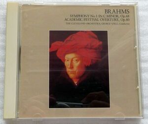 セル／クリーヴランド管　ブラームス　交響曲第１番、大学祝典序曲　国内盤