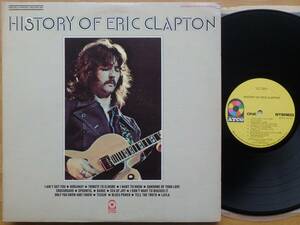 ☆HISTORY OF ERIC CLAPTON/US・Org・2LP/オート・ディスク・チェンジャー仕様/レア！