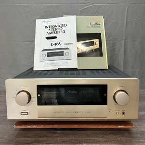 △691 現状品 オーディオ機器 プリメインアンプ Accuphase E-408 アキュフェーズの画像1