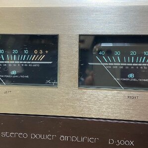 △388 ジャンク品 オーディオ機器 パワーアンプ Accuphase D-300X アキュフェーズ 本体のみの画像8