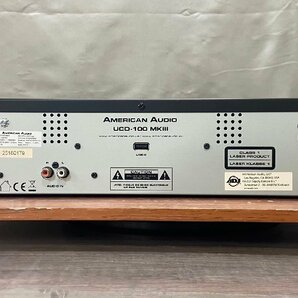 △680 現状品 オーディオ機器 CDプレーヤー AMERICAN AUDIO UCD-100MKIII アンリカン オーディオ 本体のみの画像5