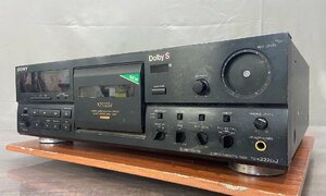 ^801 junk audio equipment cassette deck SONY TC-K222ESJ Sony 