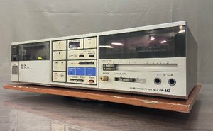 △657　現状品　オーディオ機器　カセットデッキ　DENON DR-M3　デノン