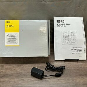 △625 現状品 器材 リズムマシン KORG  KR-55 PRO コルグ 元箱付きの画像8