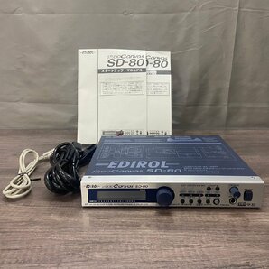 △721 現状品 器材 音源モジュール Roland Edirol SD-80 ローランドの画像1