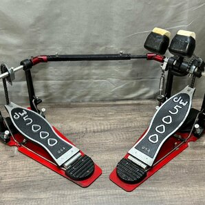 △759 中古品 楽器 ドラムペダル キックペダル ツインペダル DW dw 5000 ソフトケース付きの画像1