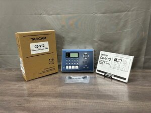 △760　現状品　オーディオ機器　ポータブルCD&ボイストレーナー　TASCAM CD-VT2　タスカム　元箱付き