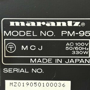 △848 現状品 オーディオ機器 プリメインアンプ marantz PM-95 マランツの画像7