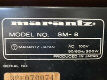 △889　ジャンク品　オーディオ機器　パワーアンプ　marantz SM-8　マランツ_画像8