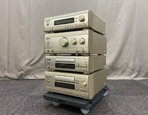 △835　現状品　オーディオ機器　システムコンポ　SANSUI A-α7/T-α7/D-α7/CD-α7　サンスイ