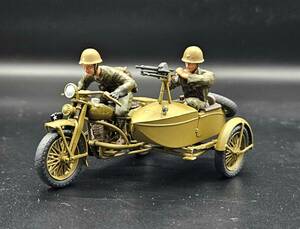 1/35 ピットロード 97式側車付自動二輪車　陸王 （日本陸軍） 完成品 