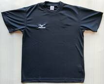 【新品】ミズノ 32JA615014 M ナビドライ 半袖Tシャツ Uネック ドレスネイビー×ホワイト Mizuno ①_画像3