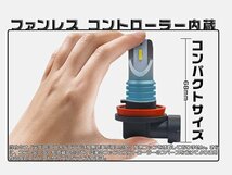 ファンカーゴ 前期 後期 NCP2 LEDフォグランプ HB4 両面6枚チップ 360°無死角 コントローラー内蔵 瞬間点灯 1年保証 PLS_画像6