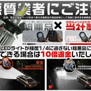 エルグランド 後期 E50 E51 LEDヘッドライト Hi HB3 車検対応 180°角度調整 ledバルブ 2個売り 送料無料 2年保証 V2の画像2