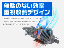 アルト ラパン HE21S 22S 33S LEDヘッドライト H4 Hi/Lo 車/バイク用 16000LM 12V ワンタッチ取付 2年保証 送料無 2個 ZD_画像4