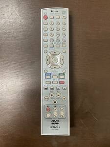 L-45【動作確認済み】HITACHI/ヒタチ DVDリモコン DVL-RM8