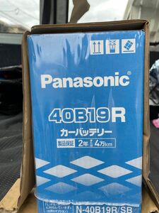 ４０Ｂ１９R新品バッテリー　パナソニック 40B19R