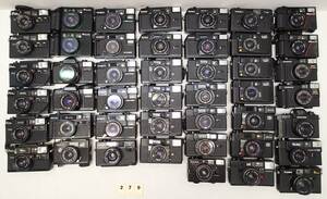 M279D 大量４５台 コンパクト カメラ Rollei konica C35 HEXANON Canon Minolta YASHICA Fujica SITACON CHINON RICOH Olympus等 ジャンク