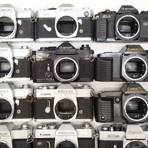 M276D MF 一眼 フィルムカメラ 大量 ２７個 CANON FT FTb EF PELLIX AL-1 R2000 T70 T50 ペンタックス LX ME KX PETRI V VⅥ 等 ジャンクの画像2