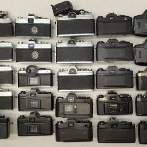 M206D MF 一眼 フィルムカメラ 大量 ２５台 リコー XR 1 6 7 XR-8 XR500 コニカ FP Acom-１ ミノルタ SR-1 SRT101 等 レトロ ジャンクの画像10
