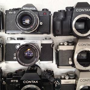 M226D 大量２５台 MF 一眼 フィルムカメラ CONTAX RTS 167MT ST S2 Aria Nikon Nikomat SE Kowaflex CHINON CEⅡ DP-5 MIRANDA 等 ジャンクの画像4