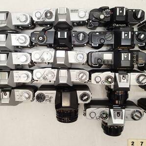 M276D MF 一眼 フィルムカメラ 大量 ２７個 CANON FT FTb EF PELLIX AL-1 R2000 T70 T50 ペンタックス LX ME KX PETRI V VⅥ 等 ジャンクの画像8