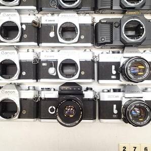 M276D MF 一眼 フィルムカメラ 大量 ２７個 CANON FT FTb EF PELLIX AL-1 R2000 T70 T50 ペンタックス LX ME KX PETRI V VⅥ 等 ジャンクの画像3
