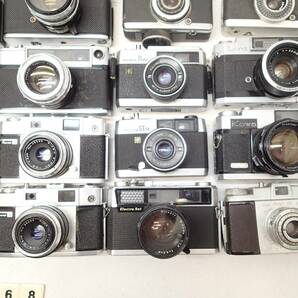 M268D 大量３０台 レンジファインダー カメラ konica C35 KOWA Canon Demi Ricoh Minolta Hi-MATIC E YASHICA PONY Lord Fujica等 ジャンクの画像5