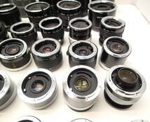 M284D 大量 ７０個 AF MF Canon Nikon Viviter Kenko Olympus PENTAX レンズ チューブ コンバーター テレコン エクステ テレプラ ジャンク_画像8