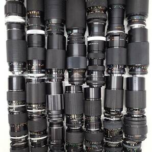 M253D 大量 MF レンズ ３５個 Canon SSC FD Nikon Nikkor- Q C Topman KIRON Super-komura COSINA Rokkor ZOOM Tokina 等 ジャンクの画像6
