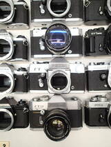M222D 大量 ３０台 MF 一眼 フィルムカメラ PETRI PENTA YASHICA COSINA SPF ME K2 FT FTEE PentamaticⅡ FRⅡ VⅥ CT-1A CT1 等 ジャンク_画像7